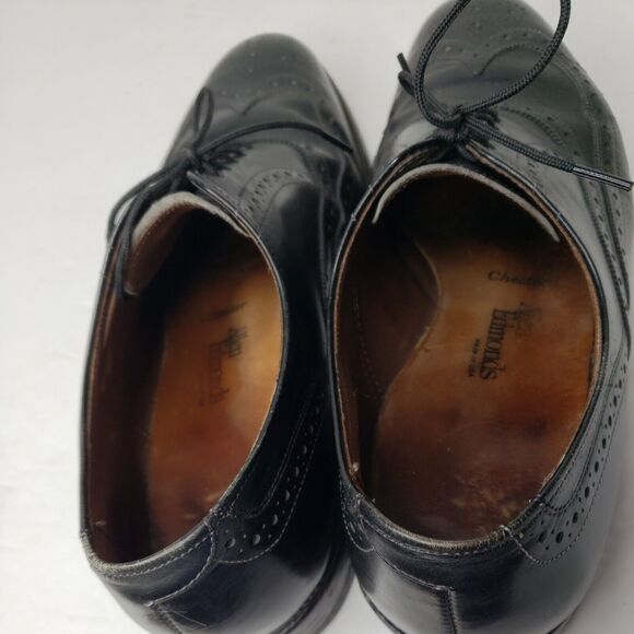 Allen Edmonds Neumok Wingtip Oxford Brown‎ Leather Dress Shoes Mens Sz 8 D main image 11